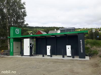 Bilde av ladestasjonen.
